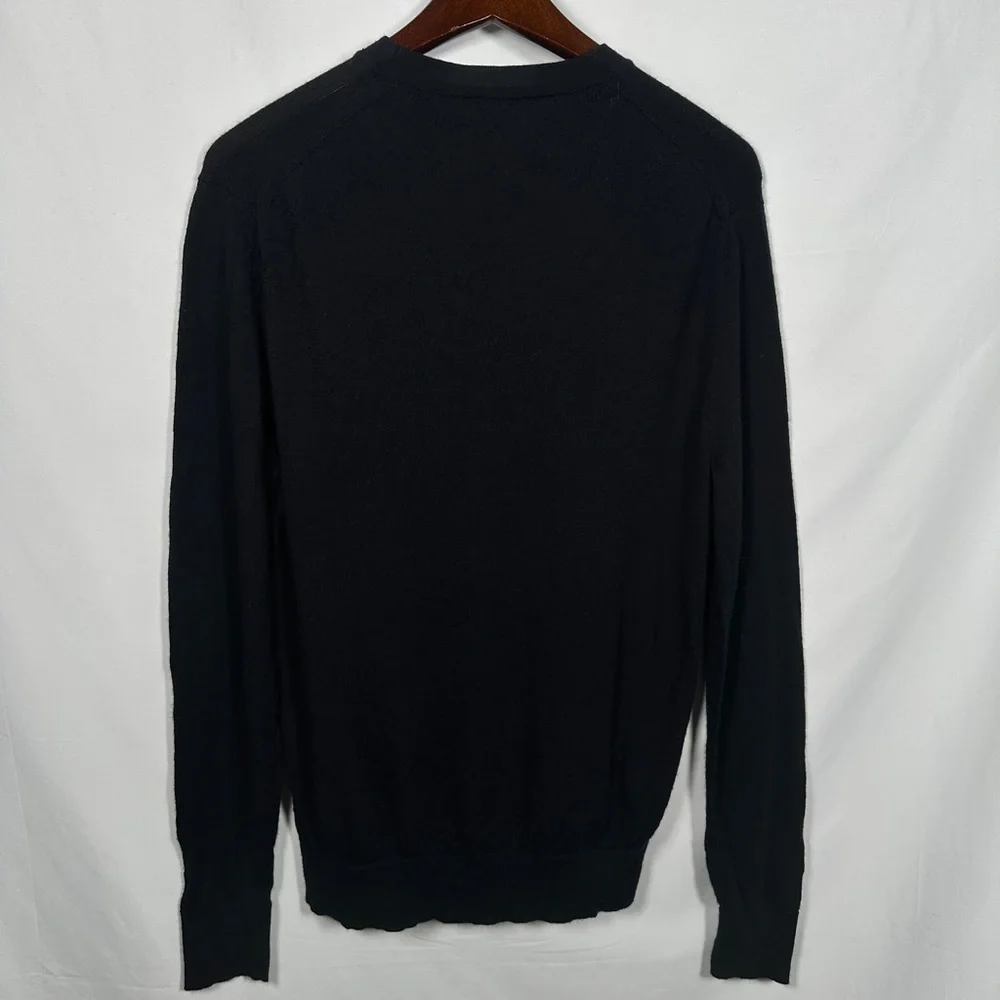 Banana Republic Men's Classic Black Crewneck Sweater Small
